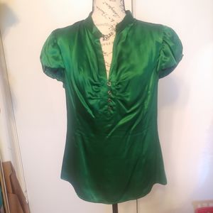 Marc by Marc Jacobs Silk Green Blouse